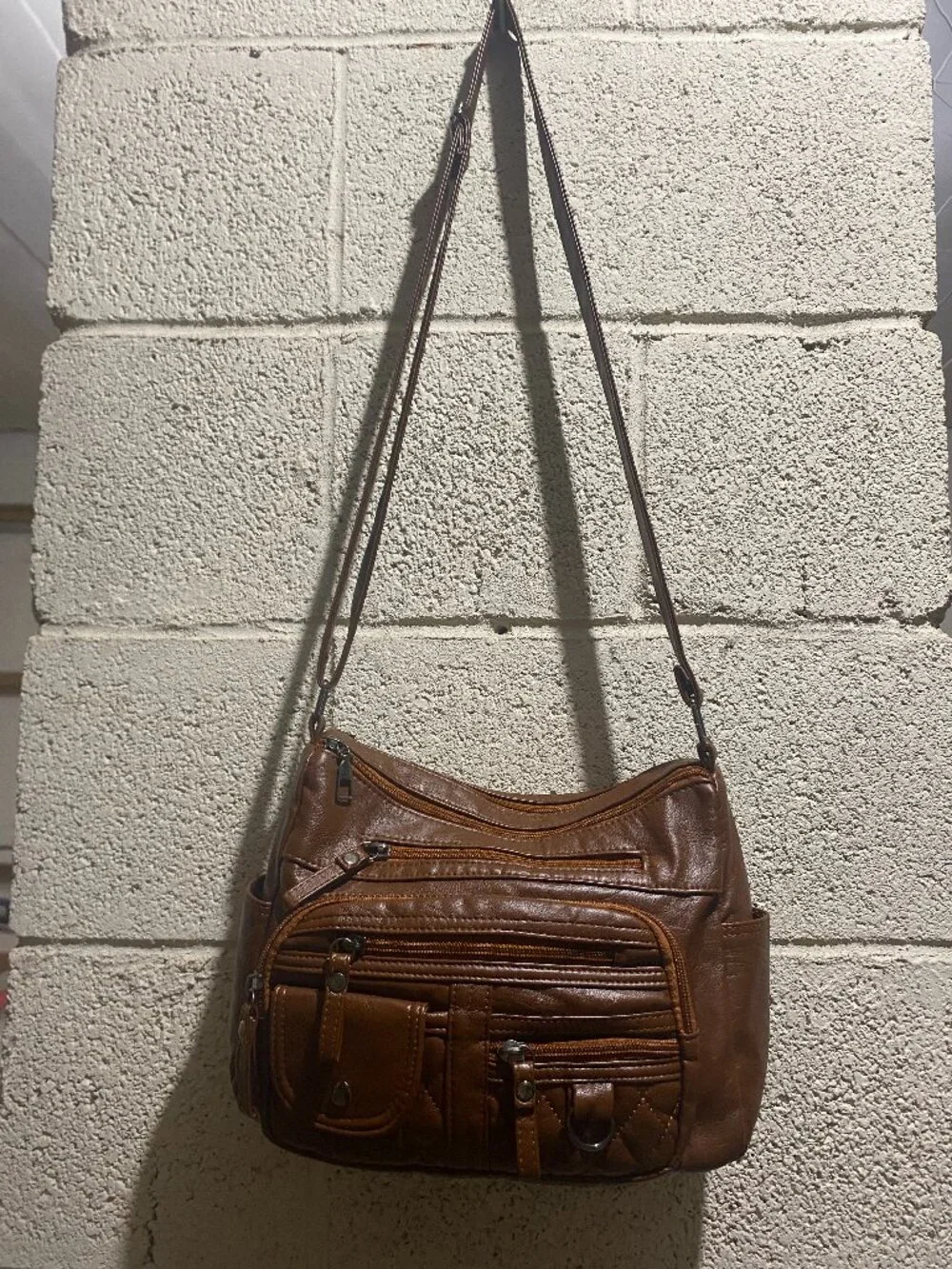 brown crossbody bag